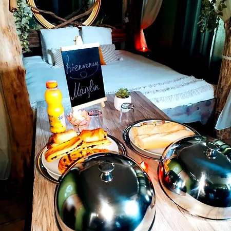 Duplex Safari Jusqu'a 4 Personnes, Xxl, Day Use, Cinema, Cascade Et Lit Sous Les Arbres Lejlighed *